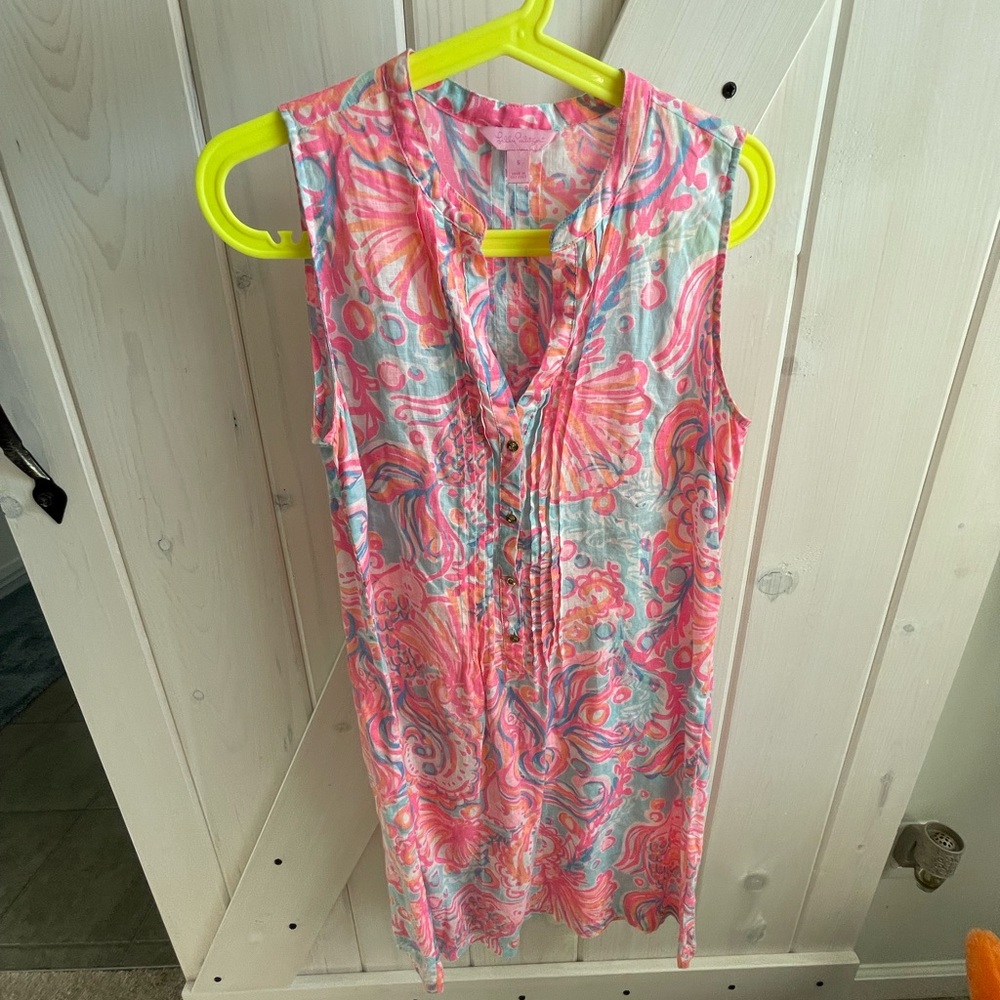 EUC! Lilly Pulitzer Canvas Dress 👗